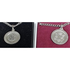 Army/St. Michael Medal with chain